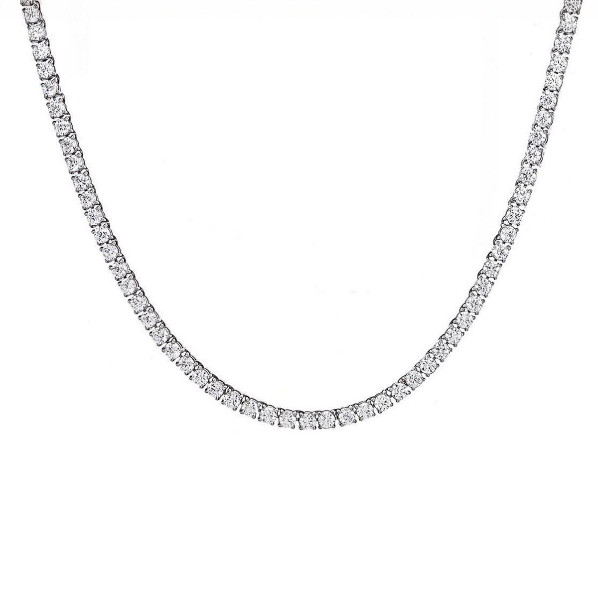 C103W B.Tiff Tennis Necklace/ 3mm
