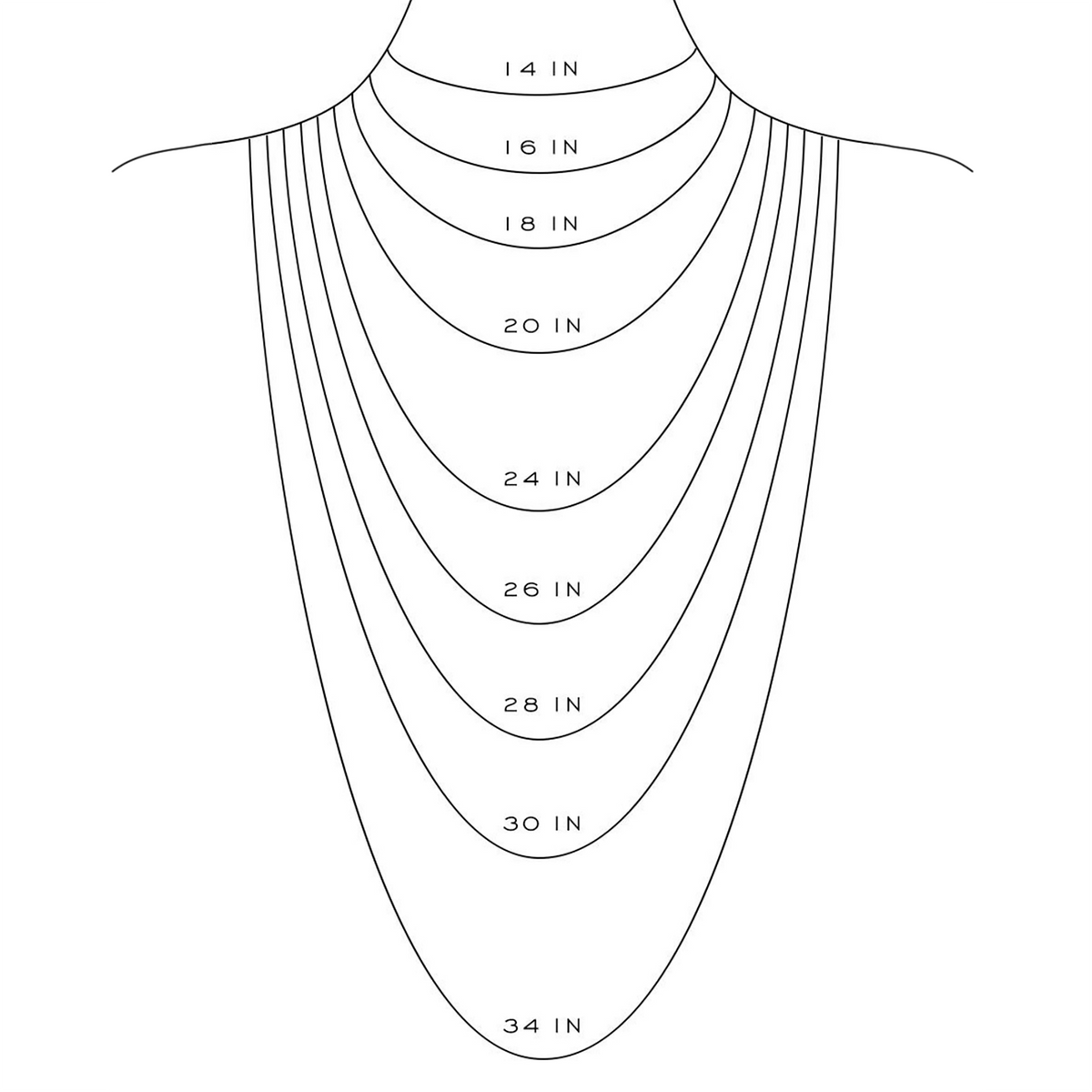 C030RG B.Tiff Rose Gold Coil Chain Necklace, 1.2mm/ 1.5mm (An exclusive clasp design)