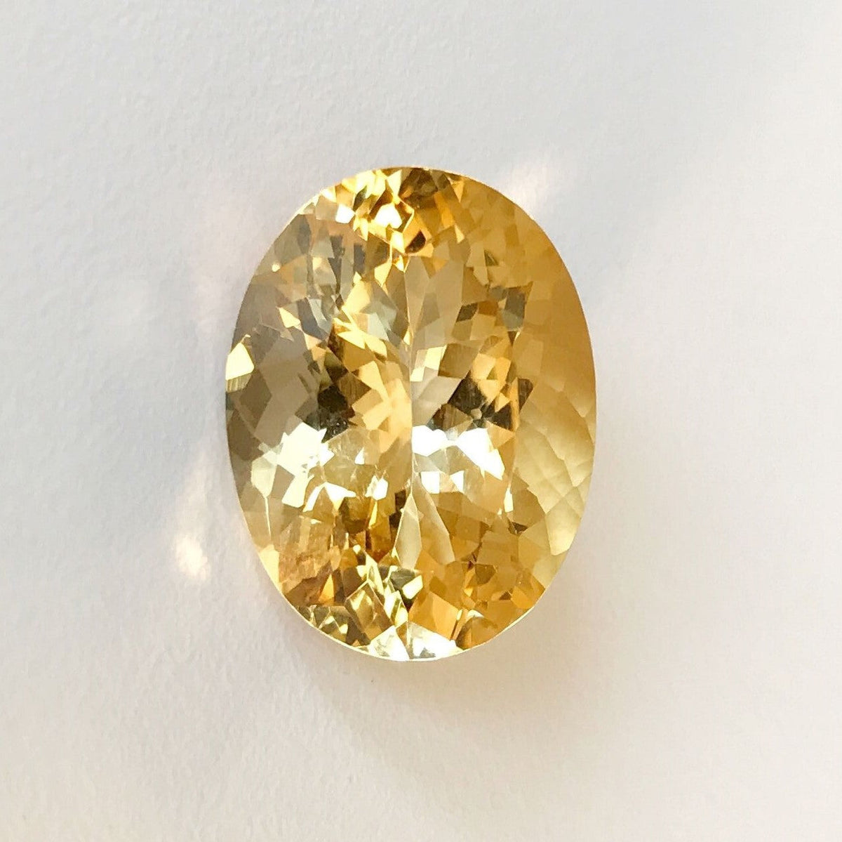 Citrine Oval Cut California Small
