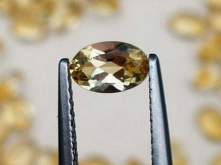 Citrine Oval Cut California Small