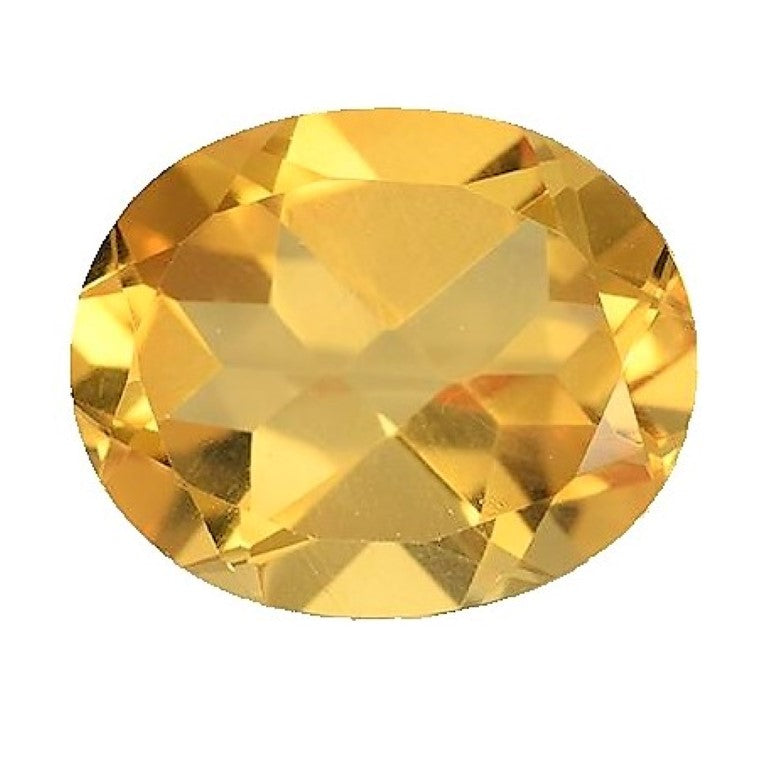 Citrine Oval Cut California Small