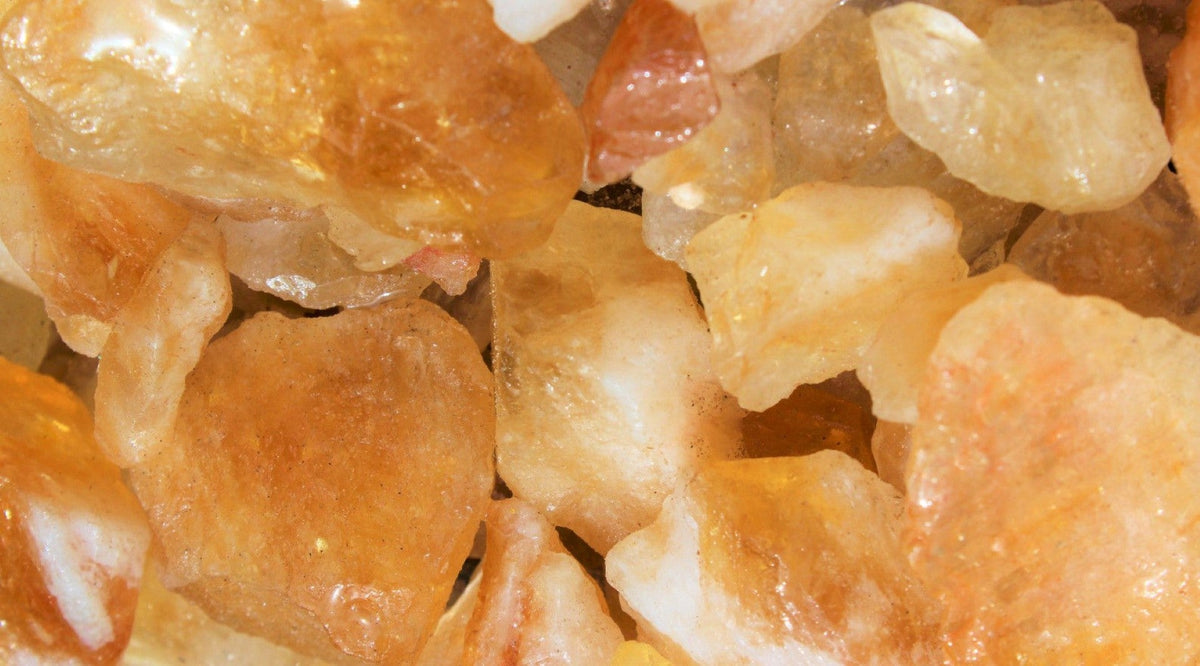 Citrine Crystal Rough Facet Loose Gem Raw 35mm
