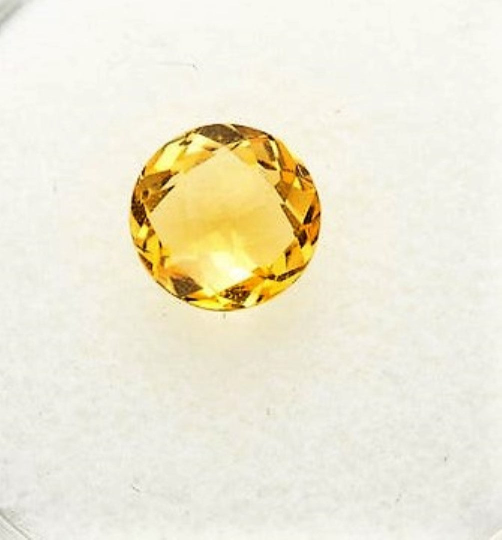 Citrine Round Cut California Small