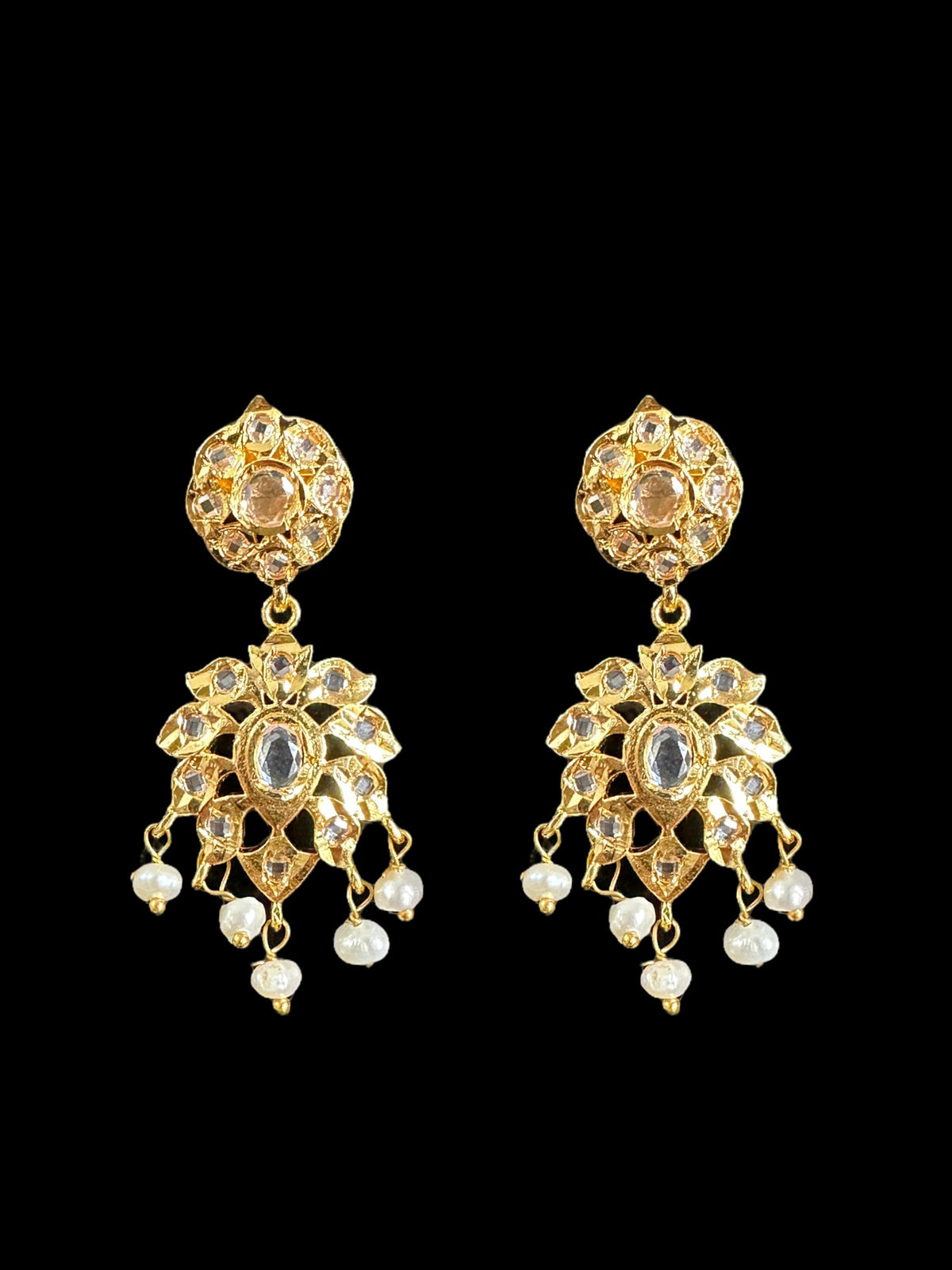 PS409 Akriti long pendant  with earrings ( READY TO SHIP )