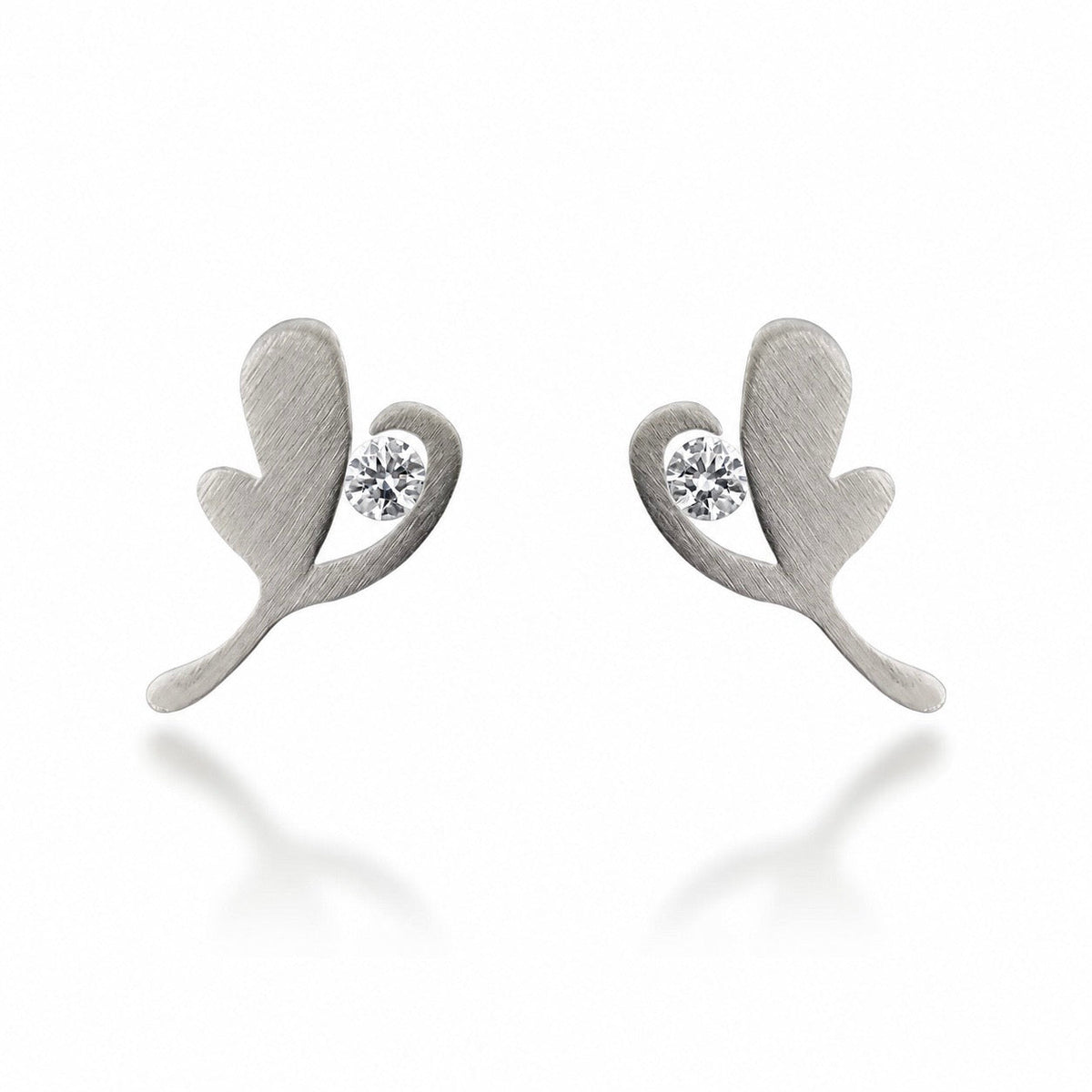 ER102W B.Tiff Lucky Clover Earrings