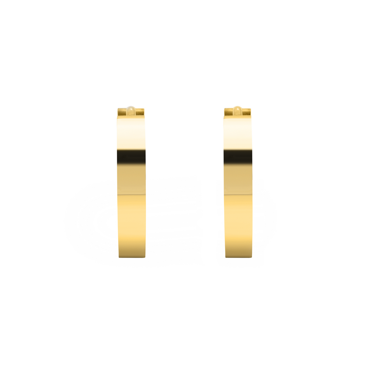 ER300G B.Tiff Gold Hoop Earrings