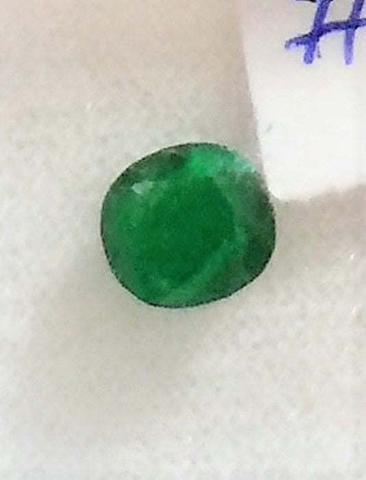 Emerald Oval Cut GIA Certified .73 Carat Pakistan Swat Gem
