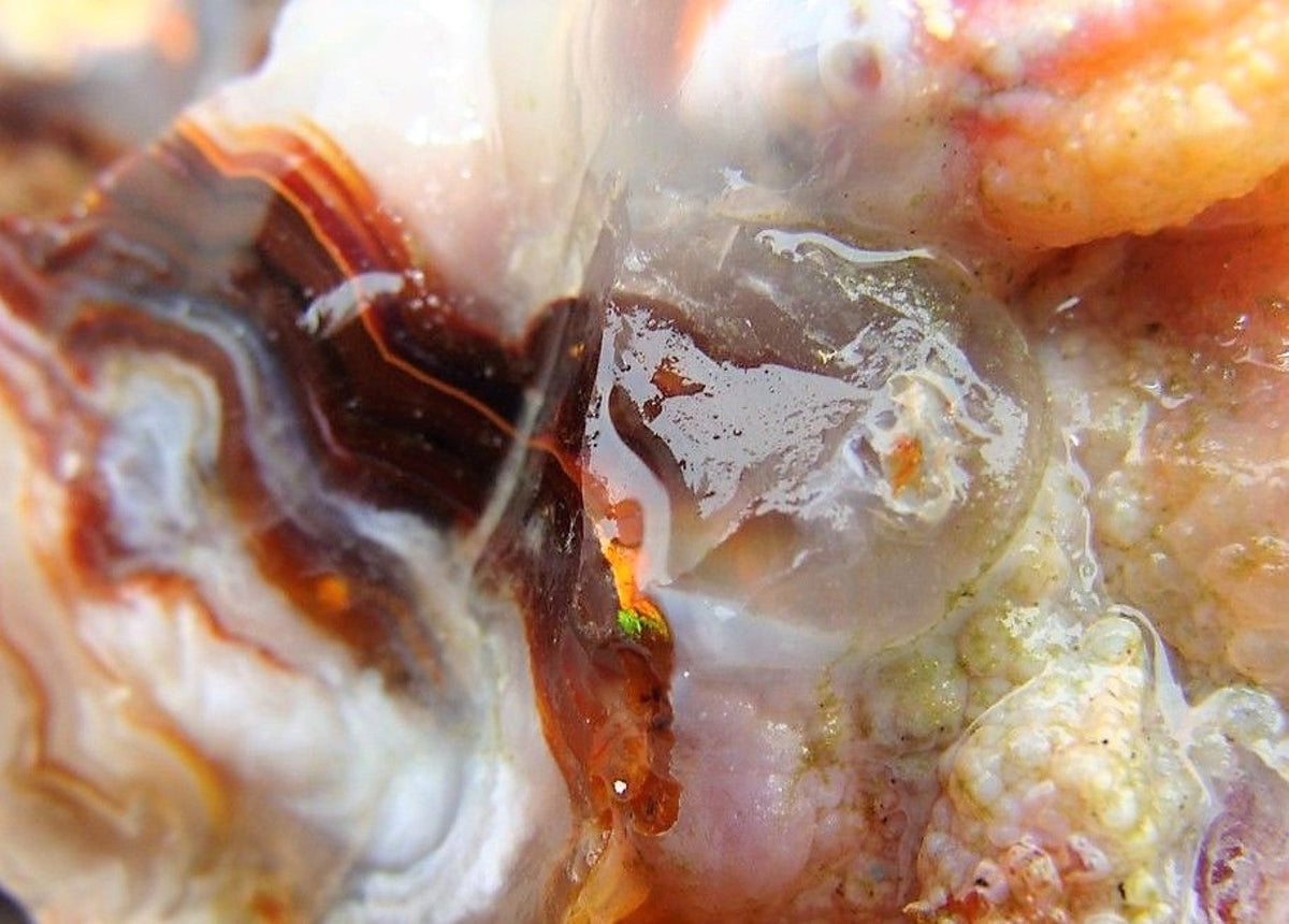 Fire Agate Rough Cut Arizona Natural 500 Carats Bulk Lot