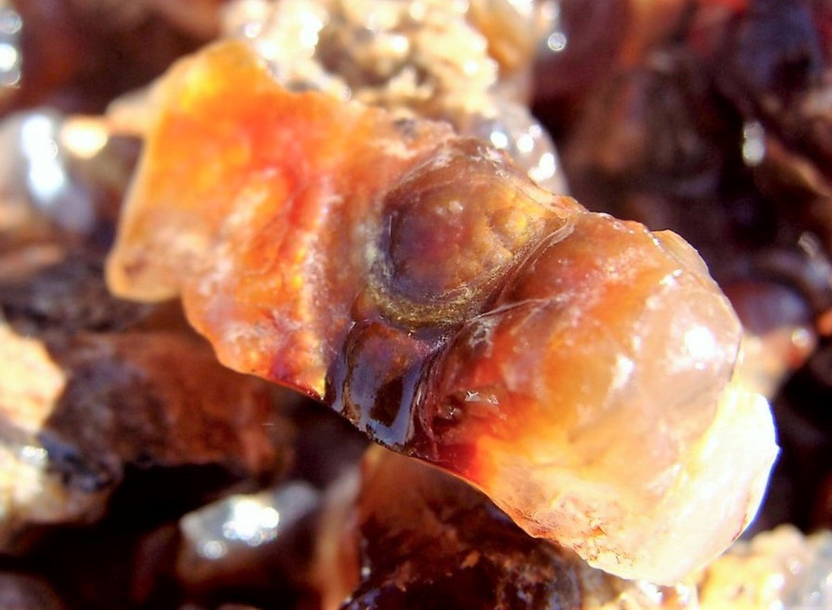 Fire Agate Rough Cut Arizona Natural 500 Carats Bulk Lot