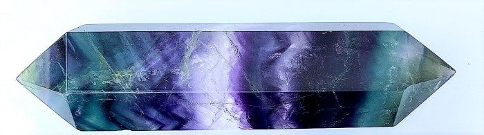 Fluorite Crystal Obelisk Gem Double Terminated Healing Wand