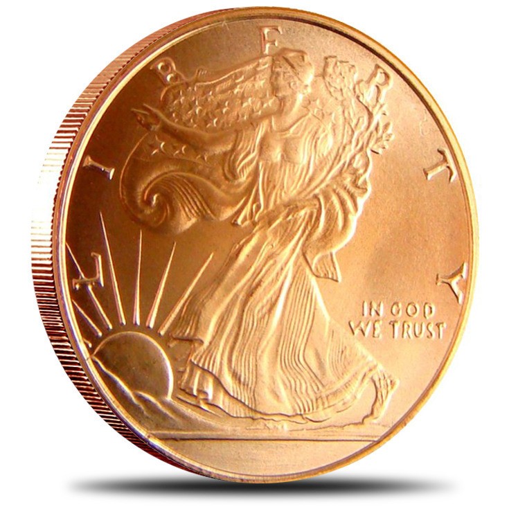 1 oz Copper Round - Walking Liberty  - Presale Available 10/01/2026