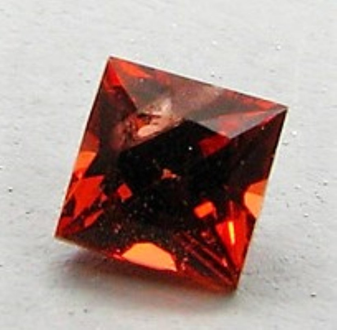 Rhodolite Garnet Princess Cut African Small Gems