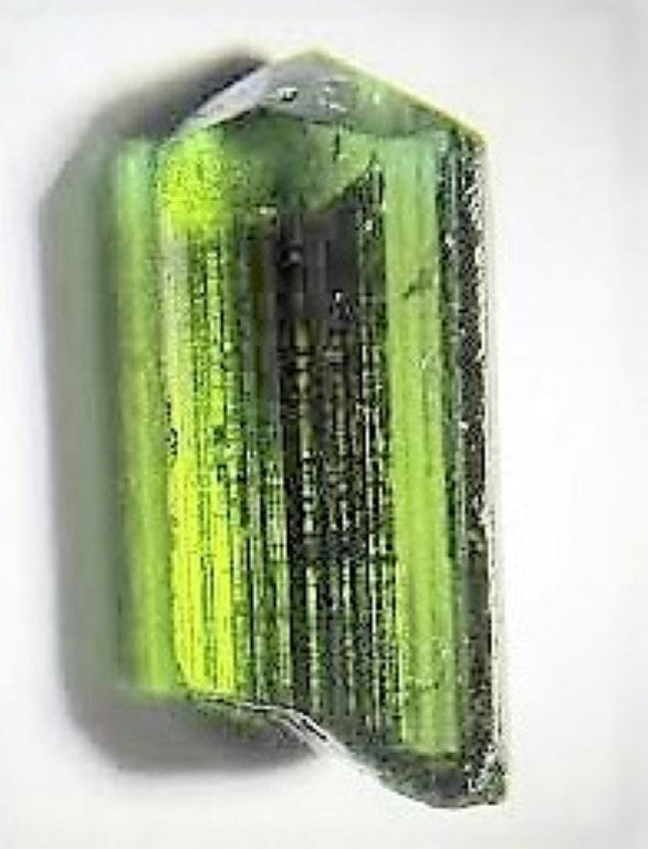 Green Tourmaline Rough Facet Mali 2 Carat Gem