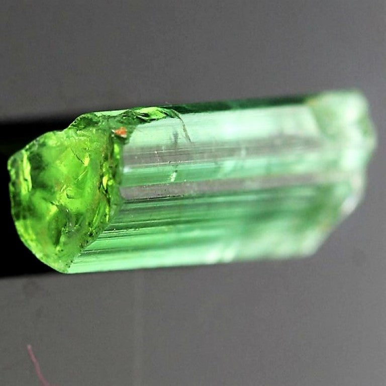 Green Tourmaline Rough Facet Mali 2 Carat Gem