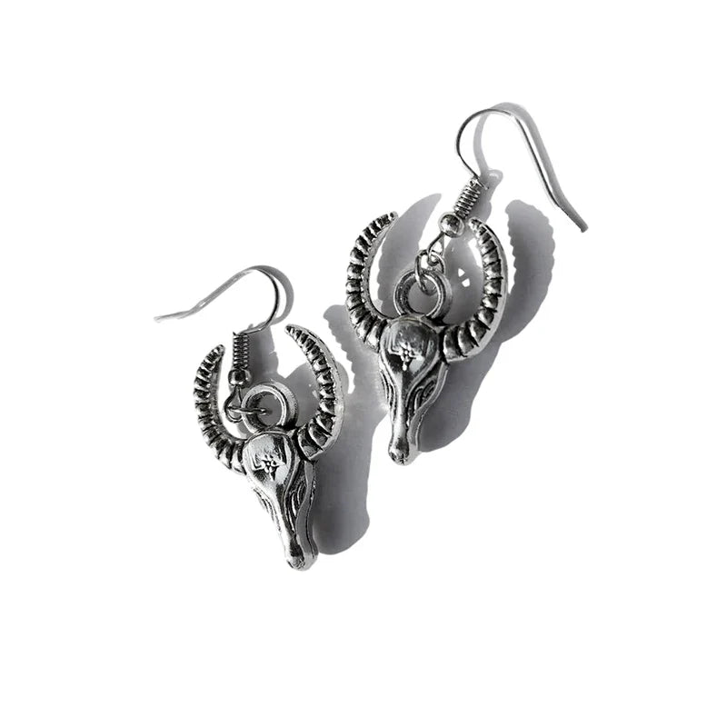 50 Style Earrings For Women Fashion Punk Drop Earrings Simple Cool Cute Jewelry Custom Handmade Girls  Snake Cross Animal