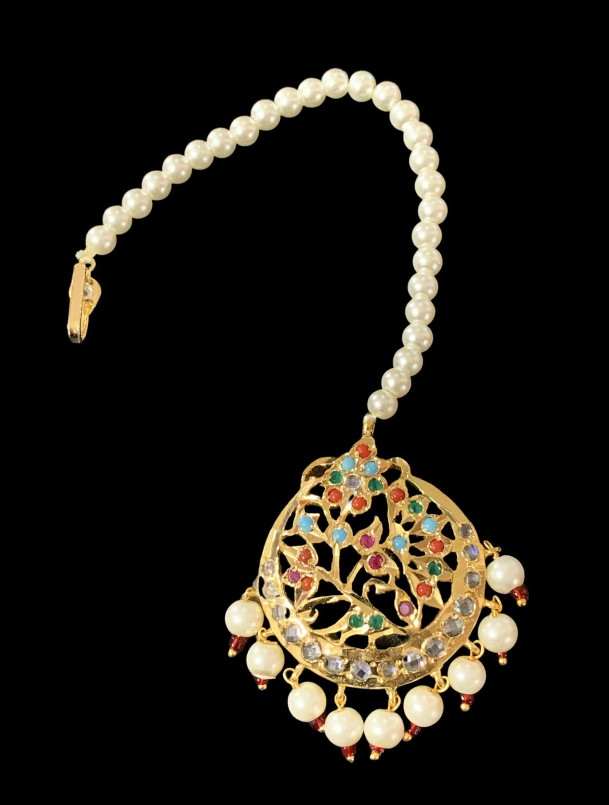 DJTK152 Sarah  tika in navratan   (READY TO SHIP )