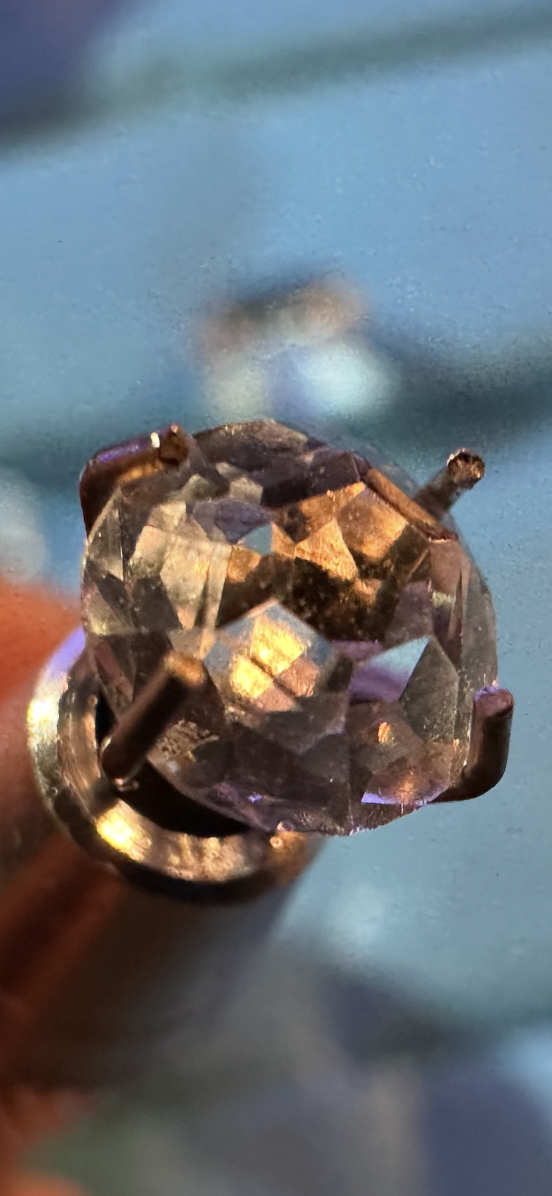 * GIA Certified 1.5ct Early Era Cushion Cut Strass Gemstone Diamond Simulant *