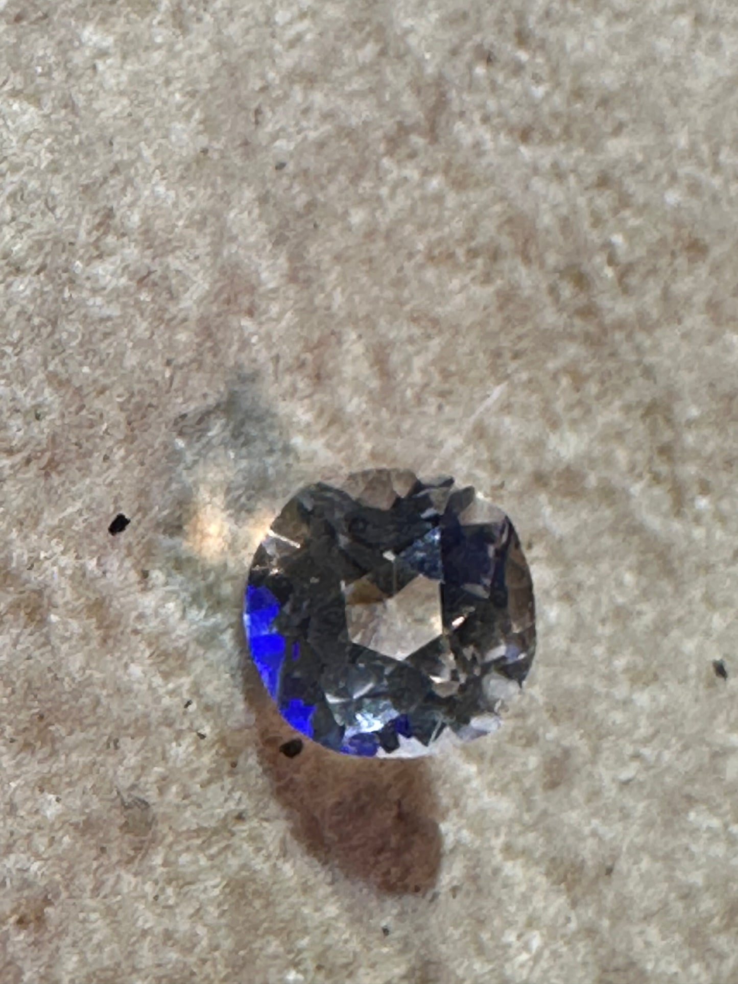 * Hand Cut Cushion D IF GIA Certified 1.25ct Strass Gemstone Simulated Diamond *