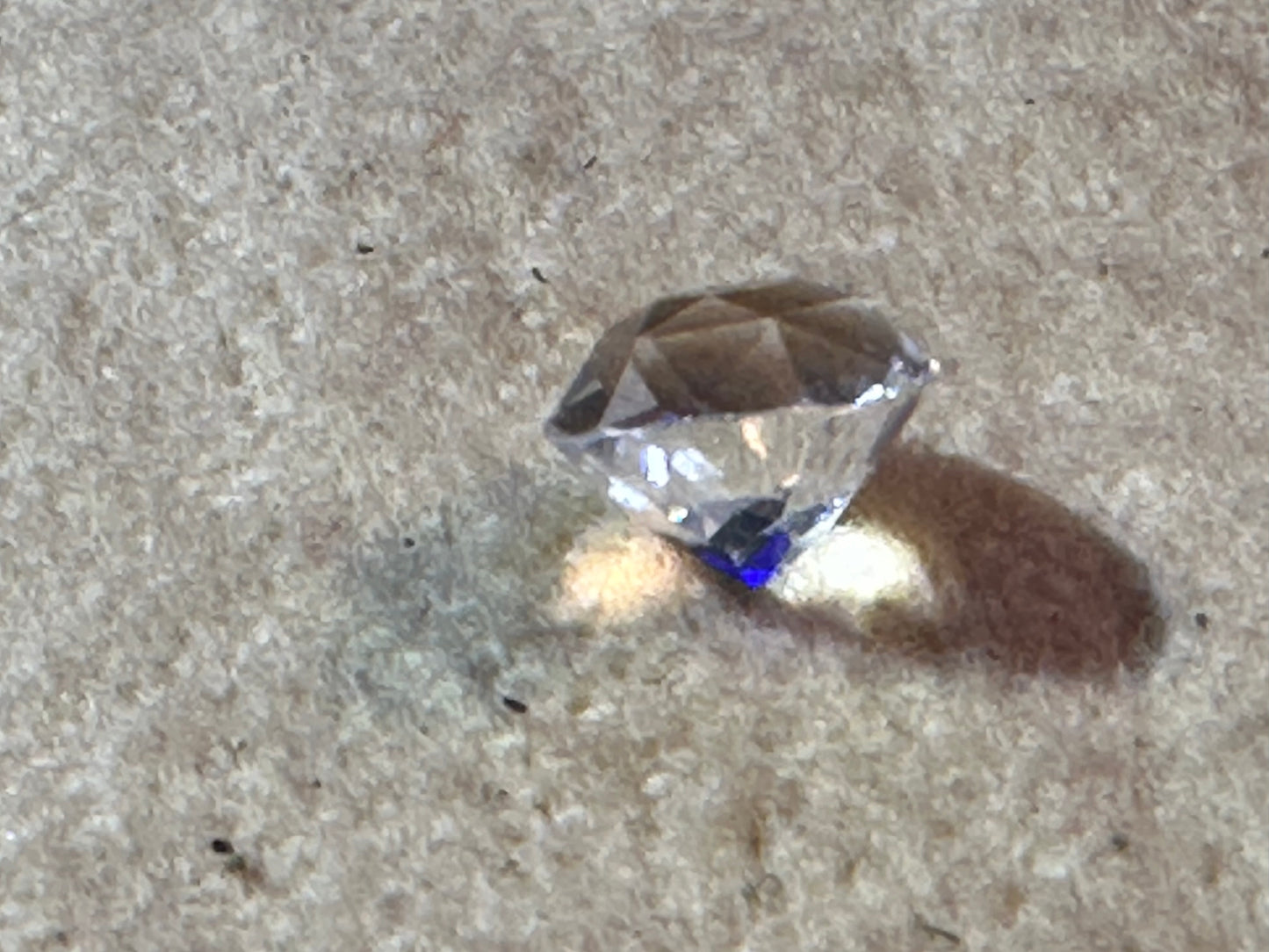 * GIA Certified 1.5ct Early Era Cushion Cut Strass Gemstone Diamond Simulant *