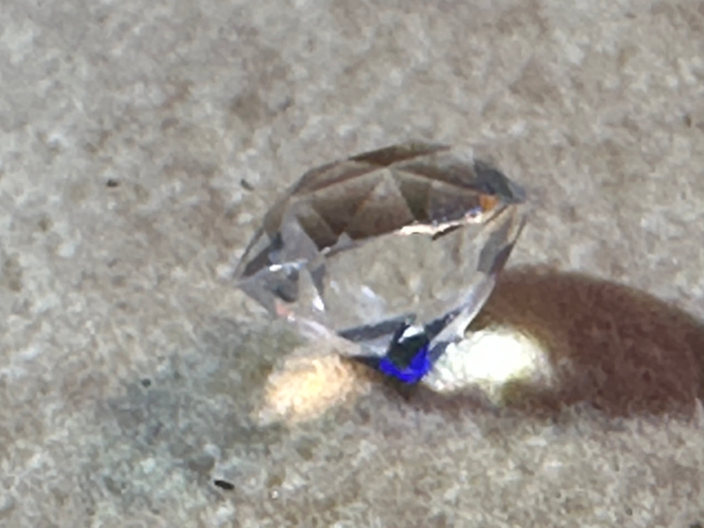 * GIA Certified 1.5ct Early Era Cushion Cut Strass Gemstone Diamond Simulant *