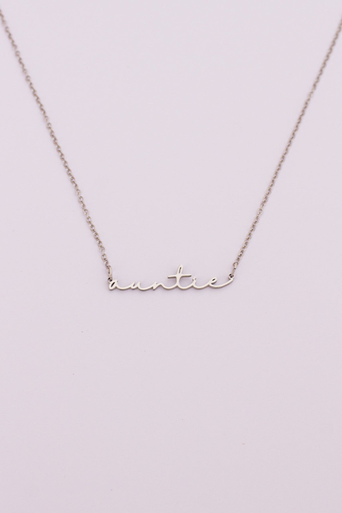"Auntie" Necklace