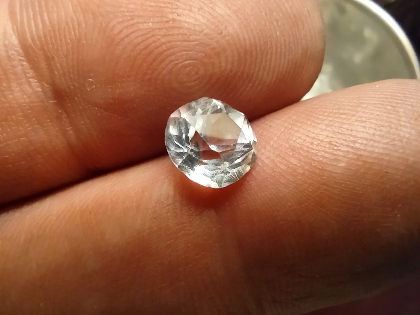 * 1ct GIA Certified D IF Loose Strass Gemstone Vintage Cushion Created Diamond