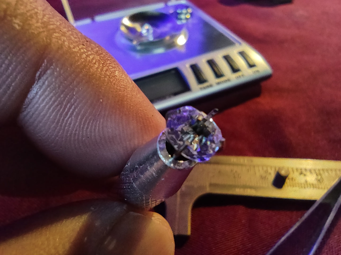 * 1ct Early Era GIA Certified D IF Loose Strass Gemstone Cushion Cut Vintage Created Diamond *