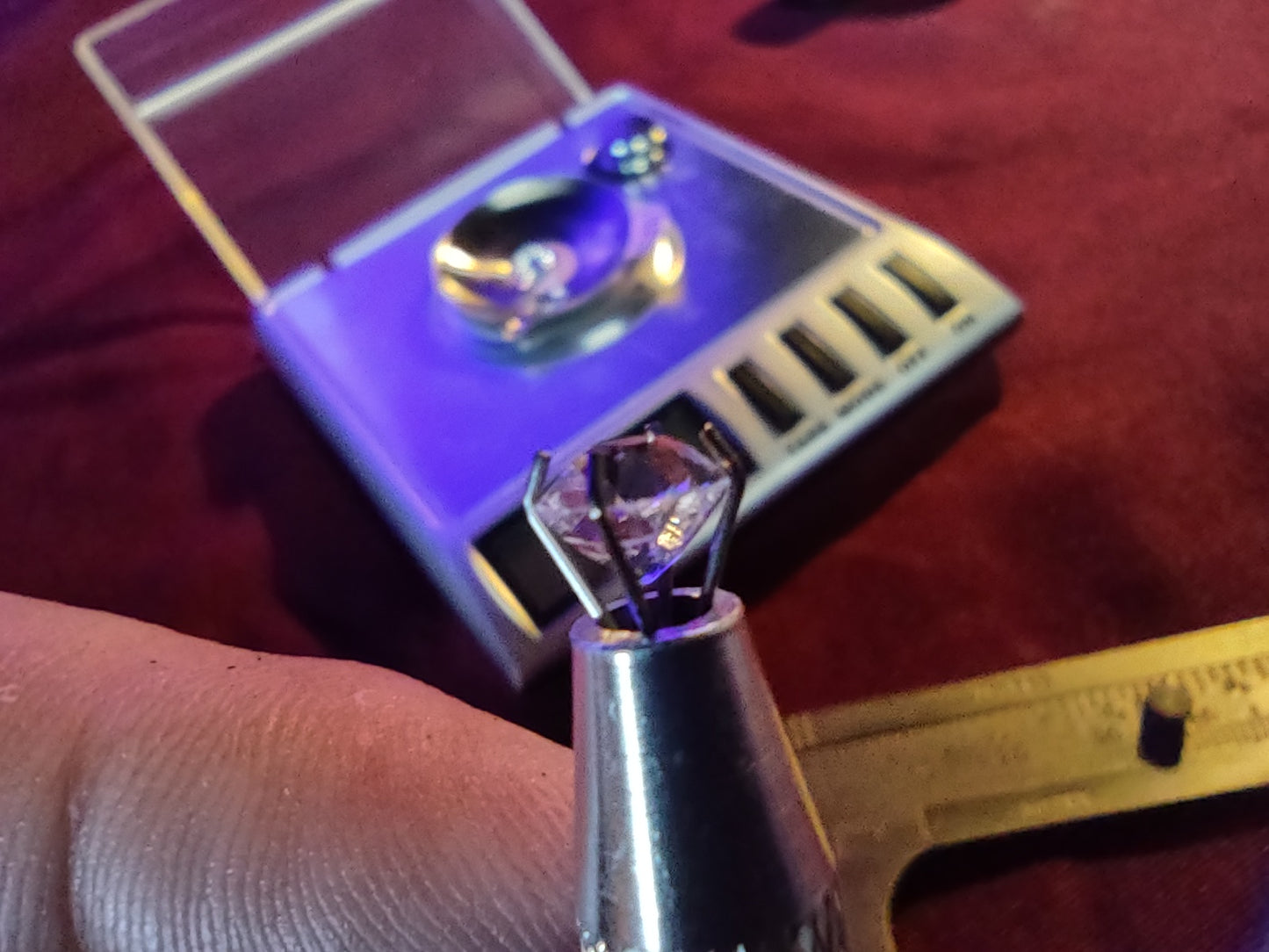 * 1ct Early Era GIA Certified D IF Loose Strass Gemstone Cushion Cut Vintage Created Diamond *