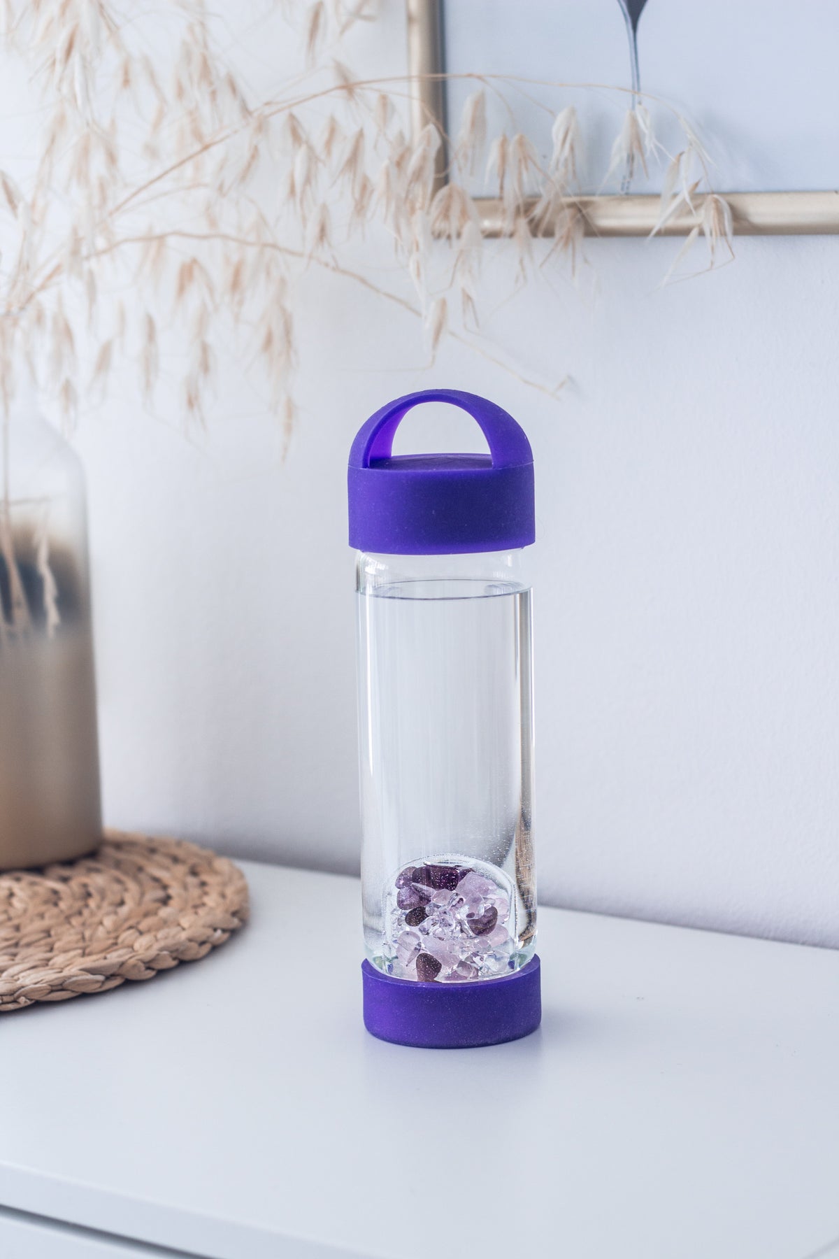 LOOP | Stylish Silicone Top & Bottom Cover for ViA Crystal Water Bottles