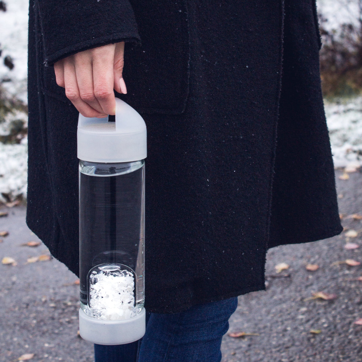 LOOP | Stylish Silicone Top & Bottom Cover for ViA Crystal Water Bottles