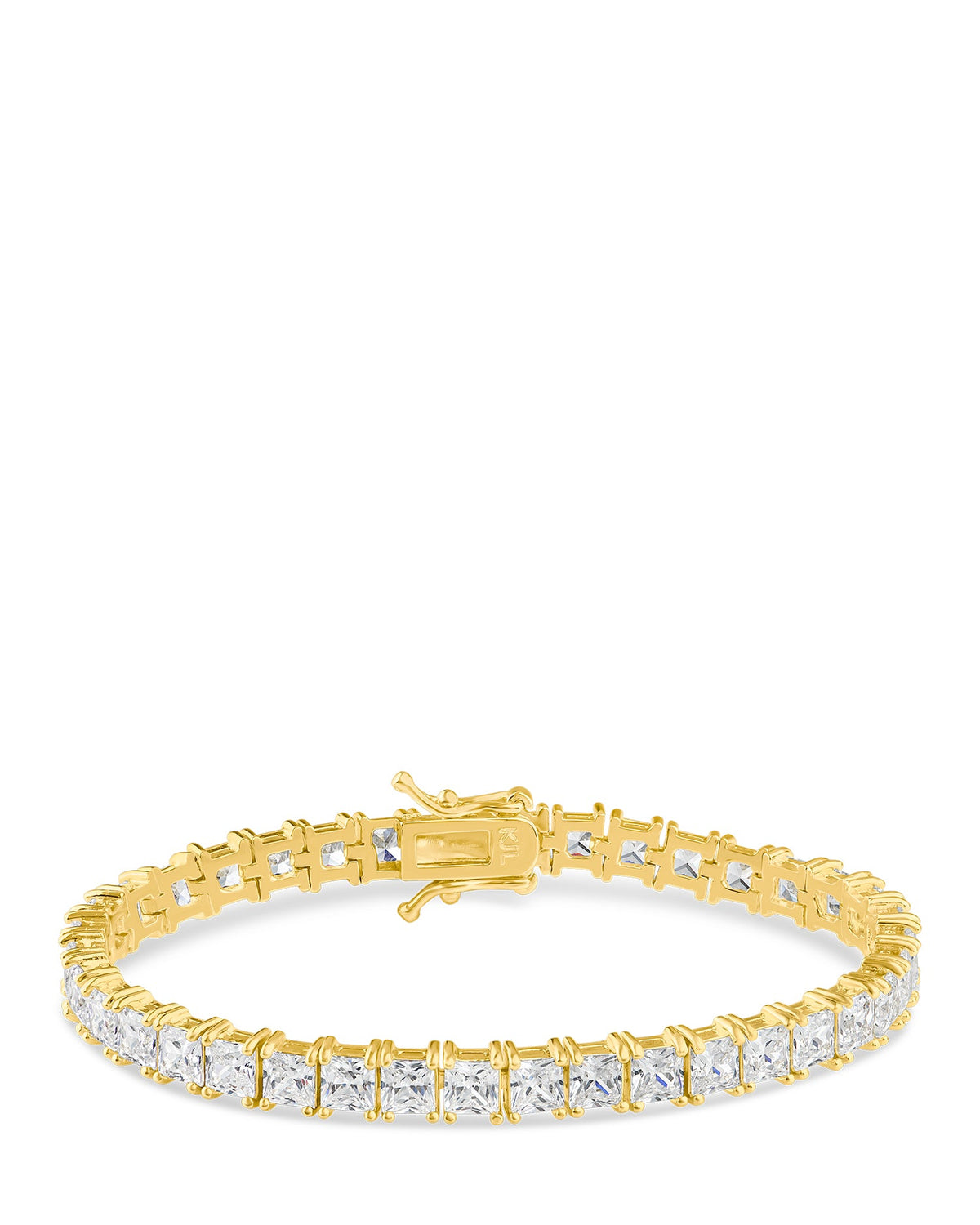Classic Princess Cut Tennis Bracelet