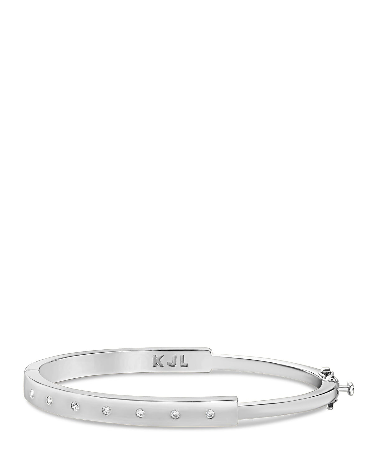 Half CZ Bangle