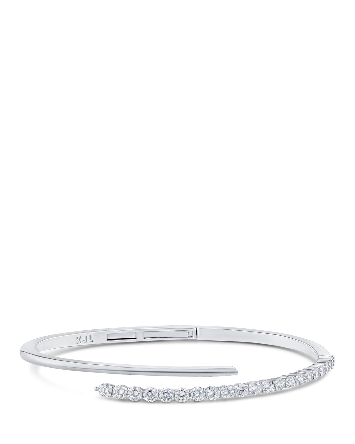 Round CZ Wrap Bracelet