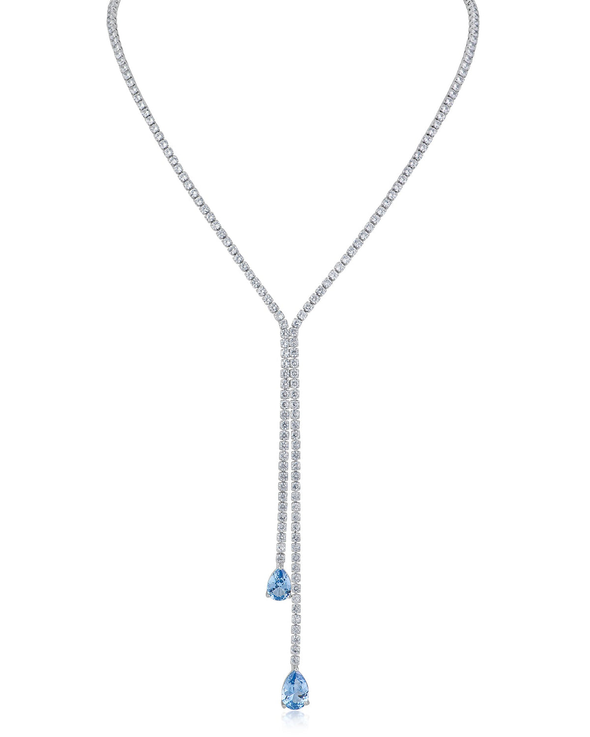 Double Drop Y-Necklace