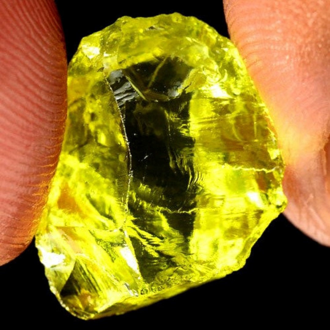 Lemon Quartz Rough Facet Madagascar 10 ct Raw Gem