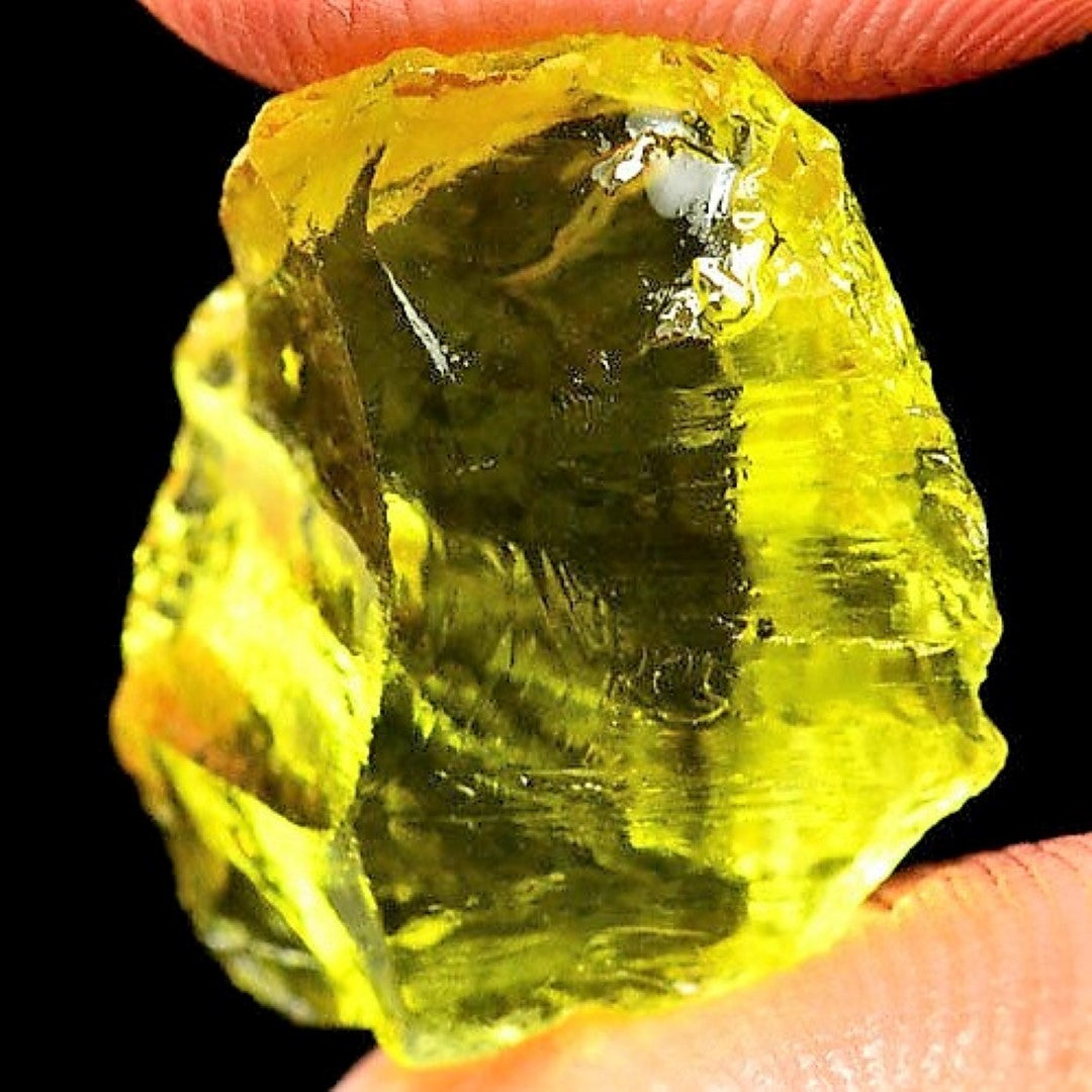 Lemon Quartz Rough Facet Madagascar 10 ct Raw Gem
