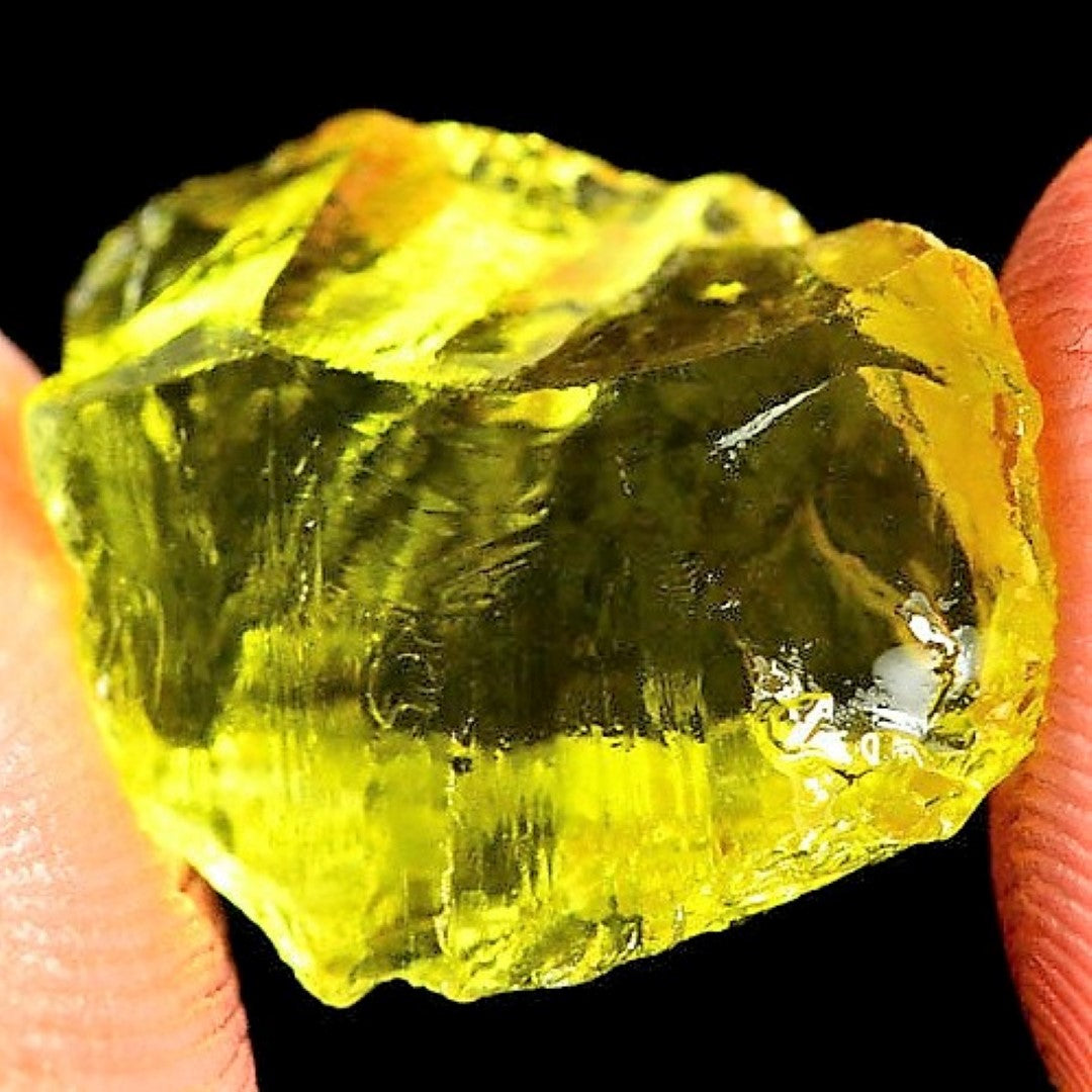 Lemon Quartz Rough Facet Madagascar 10 ct Raw Gem