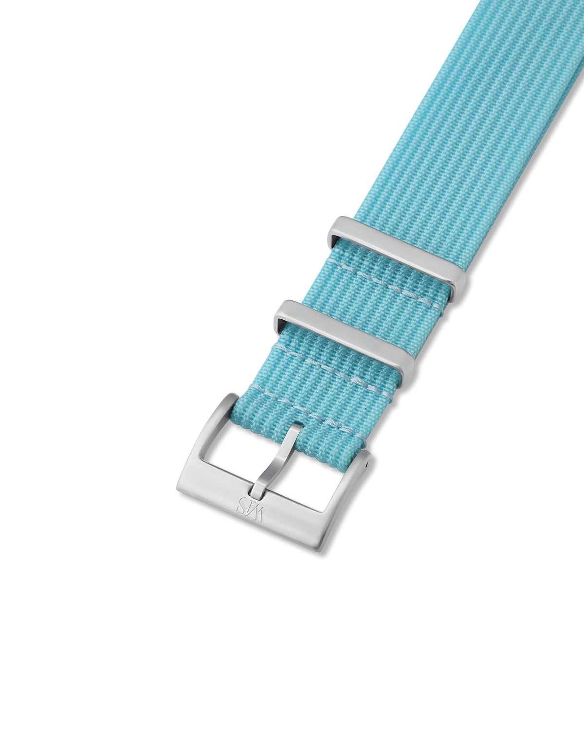 Miami Blue Woven Nylon Strap 20mm