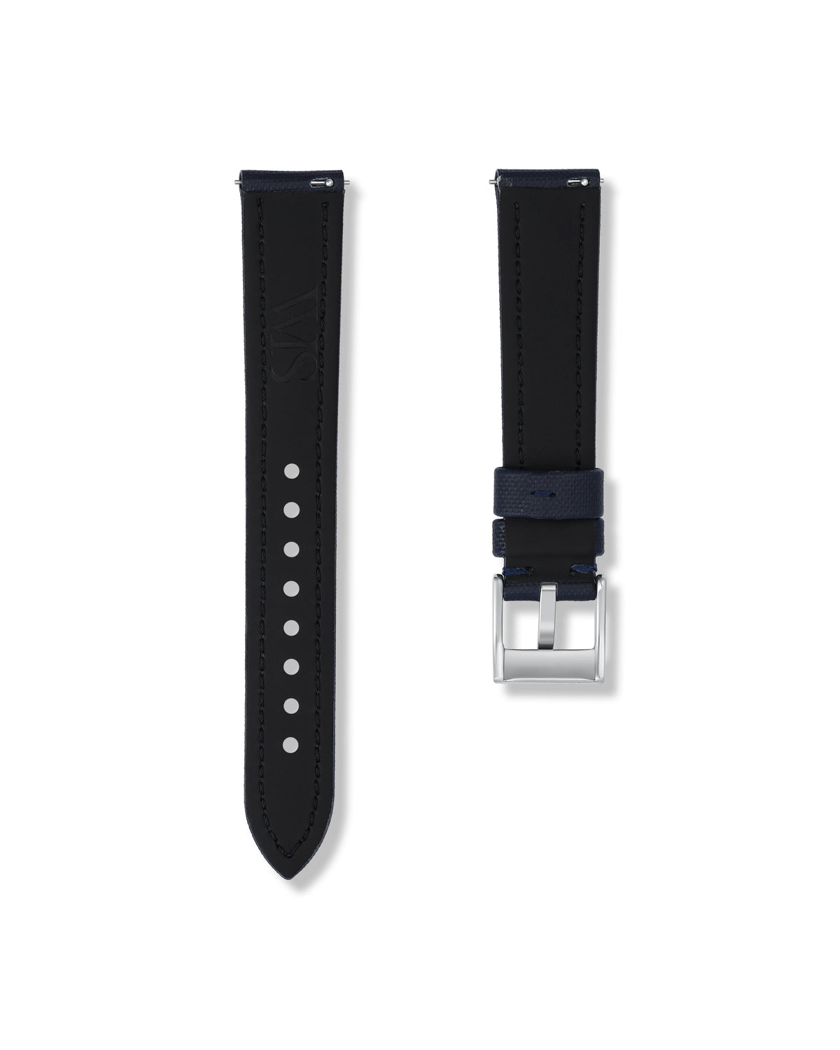 Midnight Blue Sailcloth Strap 19mm