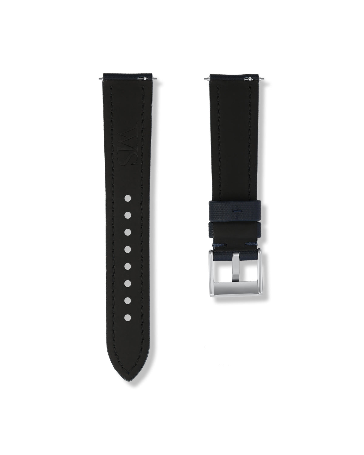 Midnight Blue Sailcloth Strap 21mm