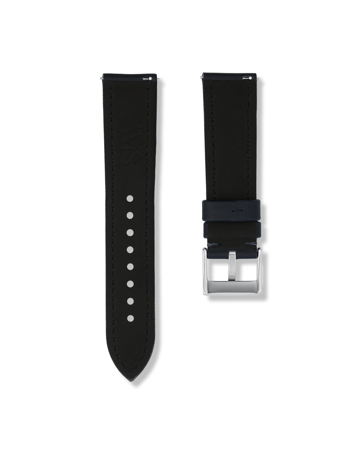 Midnight Blue Sailcloth Strap 23mm