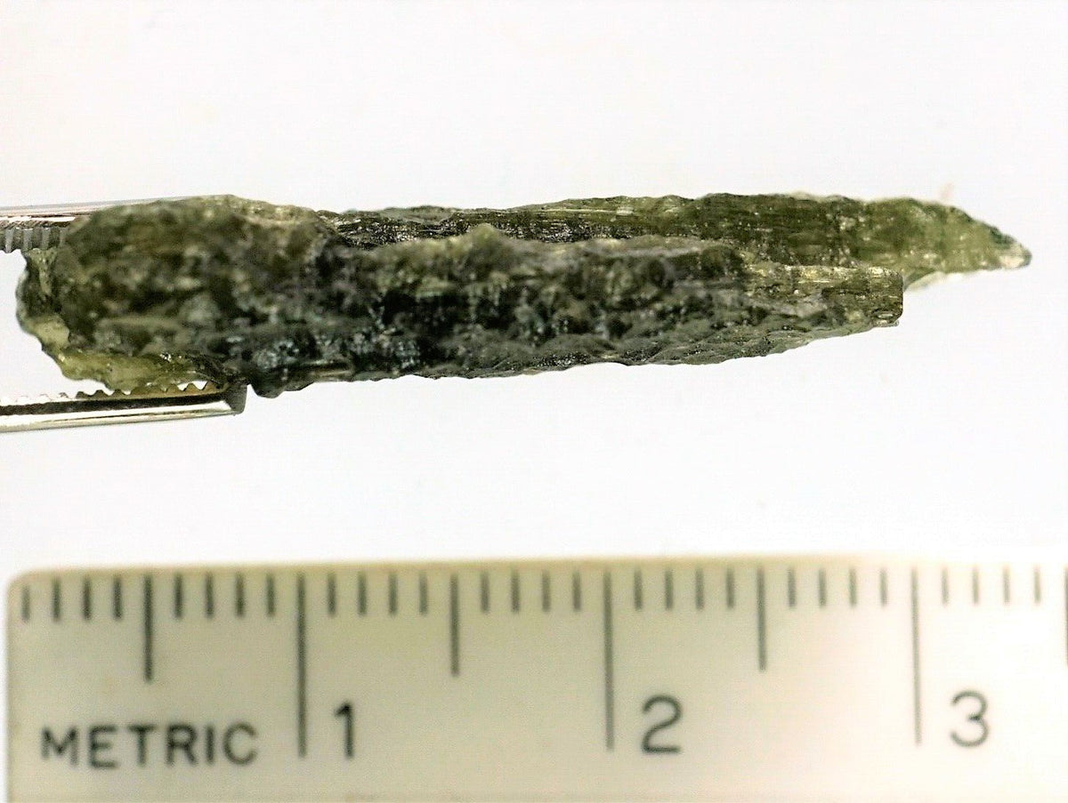 Moldavite Tektite Fragment Meteorite Green Impact Glass Meteor Rock 2g