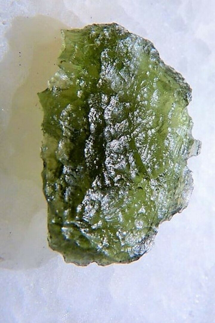 Moldavite Tektite Fragment Meteorite Green Impact Glass Meteor Rock 2g