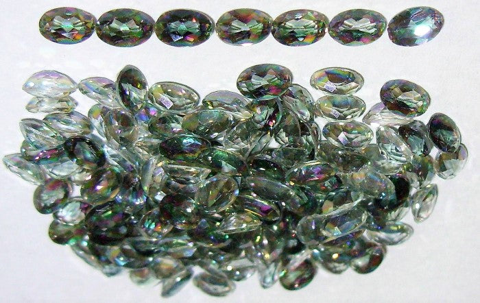 Mystic Topaz Oval Cut Rainbow Brazilian 6x4mm