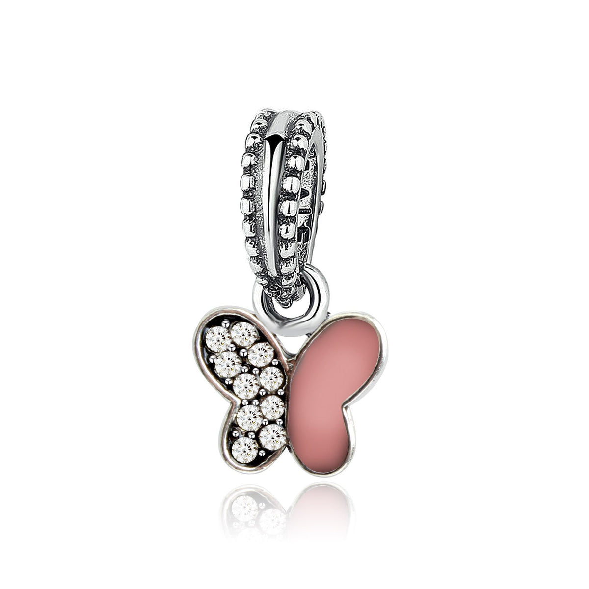 Animal Collection Cute Ladybug Butterfly Bird Bee Alloy Beads Pendants