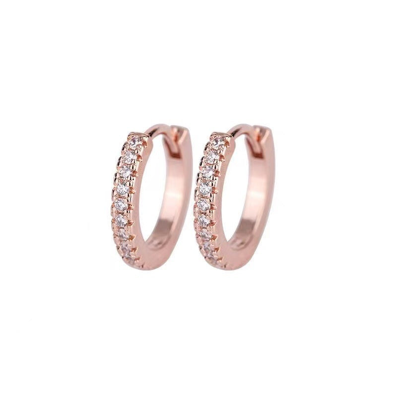 Women's High-grade Night Market Style Graceful Ear Clips Rings