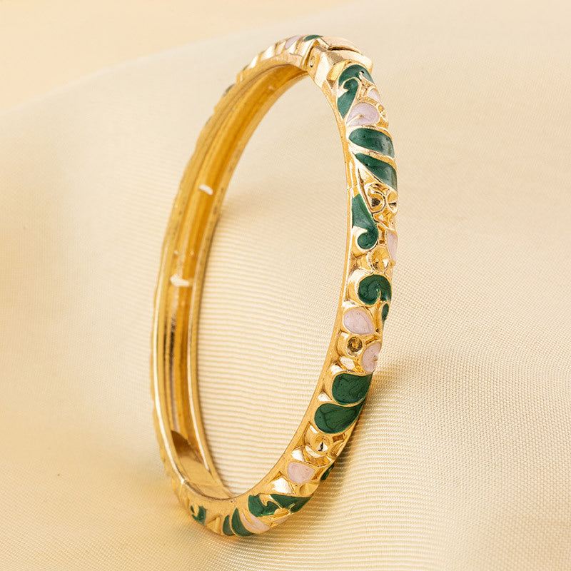 Cloisonne Light Luxury Palace Style Enamel Drop Oil Flower Series Bracelets