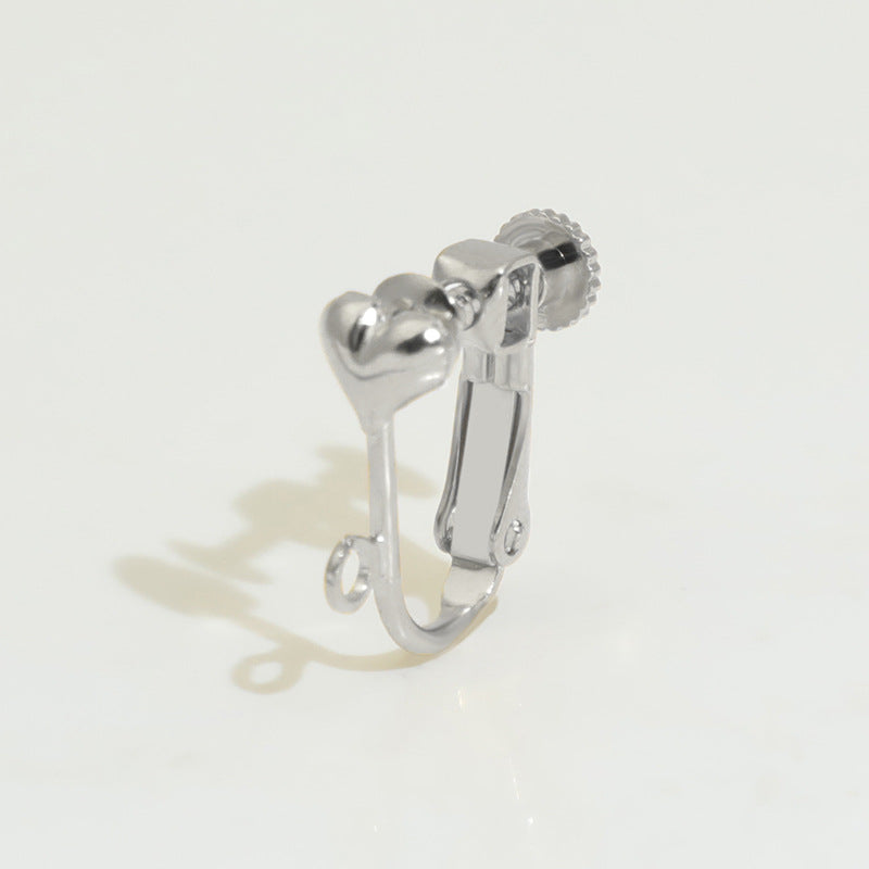 Screw Without Piercing Adjustable Spiral Hair Pin Ear Clip