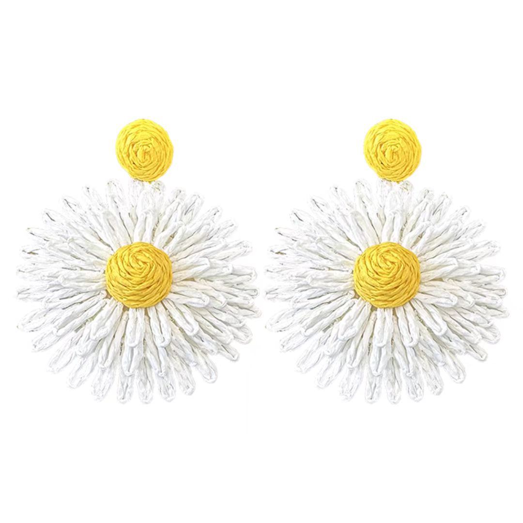 High-grade Hand-woven Raffia Fashion Trip Shoot Rings