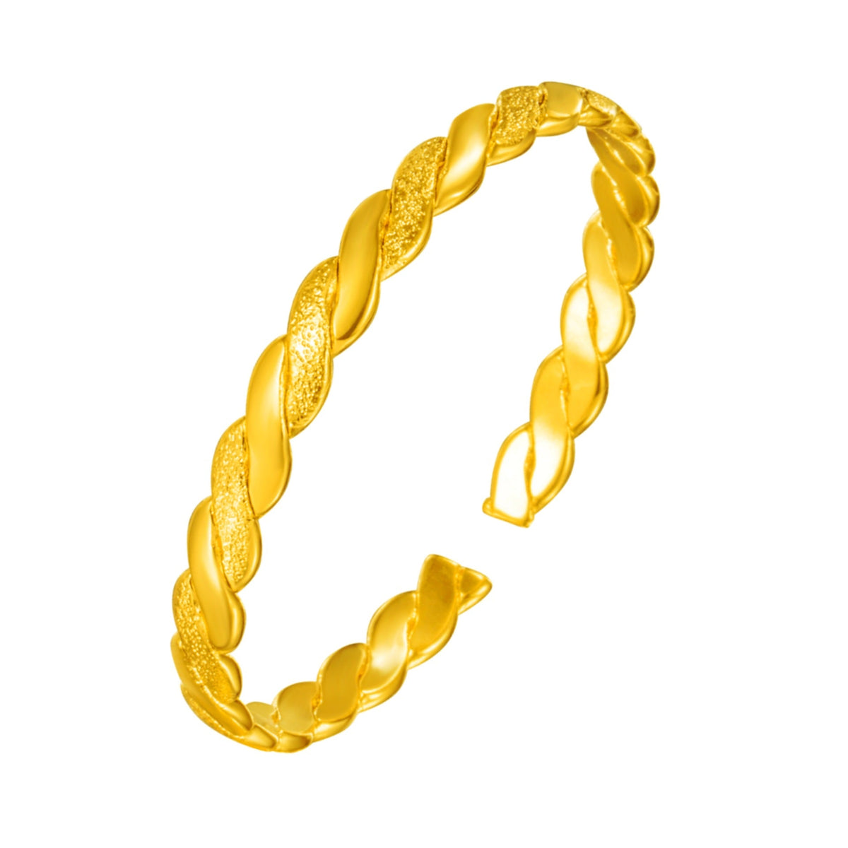 Hydraulic Craft Copper Fashion Sier Love Interwoven Bracelets